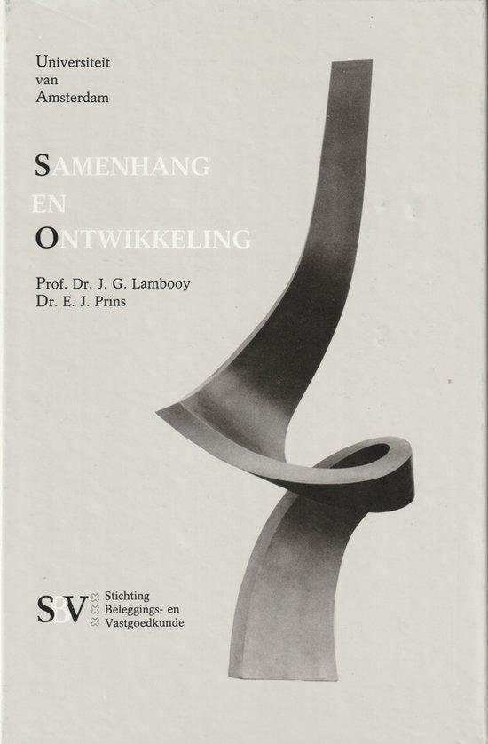 Samenhang en ontwikkeling 9789073440036 Lambooy, Boeken, Overige Boeken, Gelezen, Verzenden