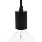 Lamphouder set | Zwart | Modern | E27 fitting, Doe-het-zelf en Verbouw, Elektra en Kabels, Ophalen of Verzenden, Nieuw, Overige typen