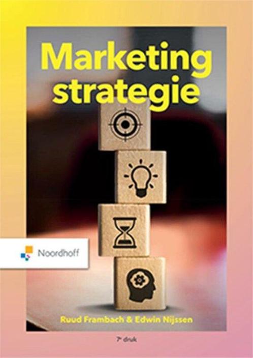 9789001749903 Marketingstrategie | Tweedehands, Boeken, Schoolboeken, Zo goed als nieuw, Verzenden