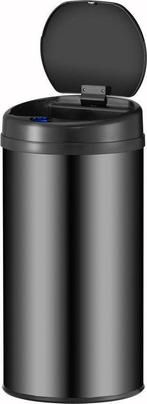 2dekans | Juskys – Sensor-Vuilnisbak Rond – 40 l & Ø 31 x 68, Ophalen of Verzenden, Zo goed als nieuw