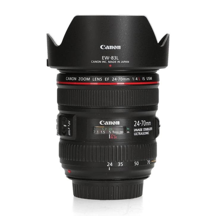 Canon EF 24-70mm F4.0 L IS USM, Audio, Tv en Foto, Fotografie | Lenzen en Objectieven, Zo goed als nieuw, Ophalen of Verzenden