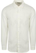 Scotch and Soda Linnen Overhemd Wit maat XXL Heren, Kleding | Heren, Overhemden, Verzenden, Nieuw, Scotch and Soda