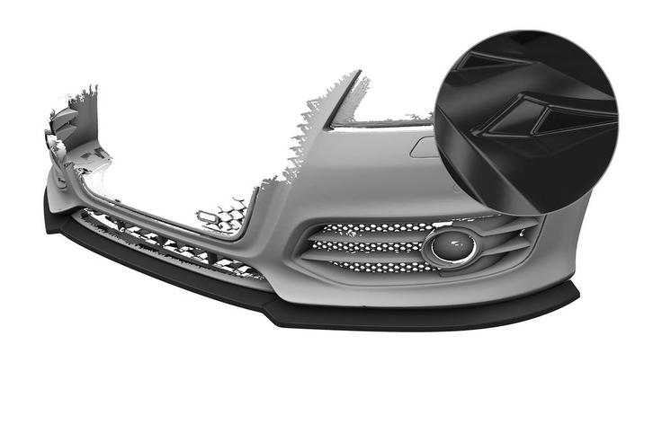 Cup spoilerlip voor Audi S3 (8P/8PA) CSL890-G, Auto-onderdelen, Carrosserie en Plaatwerk, Nieuw, Verzenden