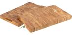 40cm x 25cm - Houten Snijplank / Kopshout Hakblok  - typ...