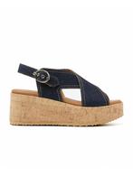 -43% Via Vai  Via Vai Dames sandaal op plateau zool model Si, Kleding | Dames, Schoenen, Verzenden, Nieuw, Blauw