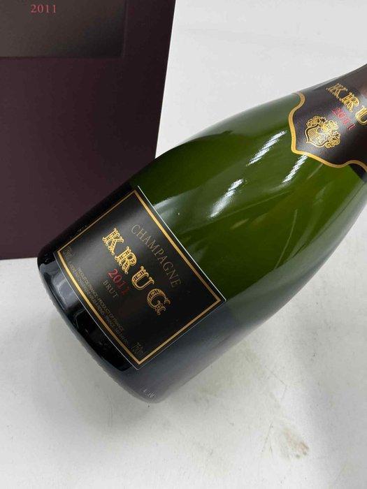 2011 Krug, Vintage - Champagne - 1 Fles (0,75 liter), Verzamelen, Wijnen