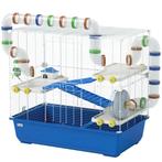 TRUUSK Hamsterkooi 4 Verdiepingen - Met Loopwiel en Voerbak, Verzenden, Nieuw