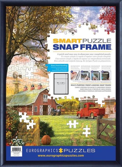 Snap Frame voor Puzzel - Zwart | Eurographics - Puzzels, Hobby en Vrije tijd, Denksport en Puzzels, Nieuw, Verzenden