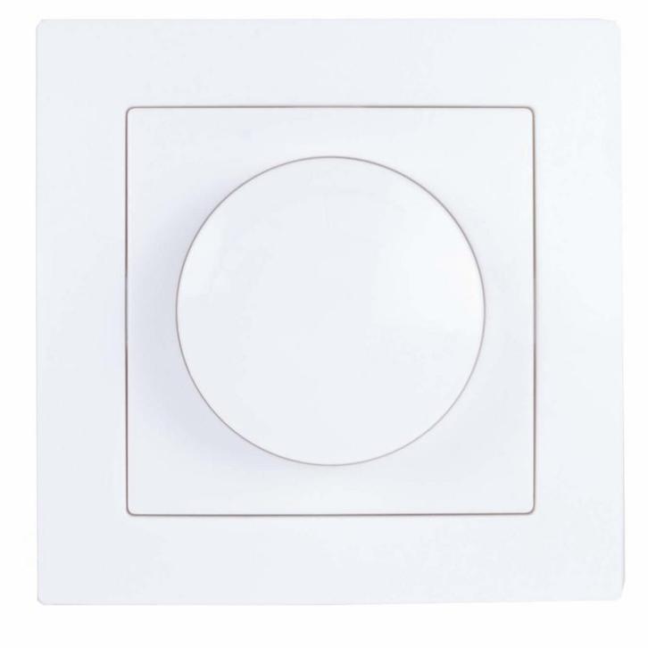 Benson Inbouwdimmer - LED - 5-100W - Wit - Met Afdekraam..., Doe-het-zelf en Verbouw, Elektra en Kabels, Nieuw, Ophalen of Verzenden