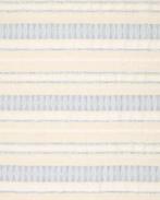 Katoen/Polyester Jacquard Ibiza Blauw, Nieuw, Blauw