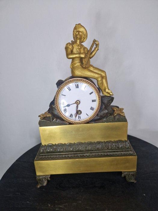 Pendule Louis Philippe Verguld - 1800-1850 - Verguld pendule, Antiek en Kunst, Antiek | Klokken