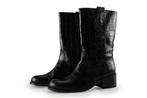 Manfield Laarzen in maat 37 Zwart | 10% extra korting, Kleding | Dames, Schoenen, Hoge laarzen, Verzenden, Zwart, Manfield