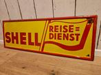 !!! Shell Reisedienest Emailschild, Original aus den