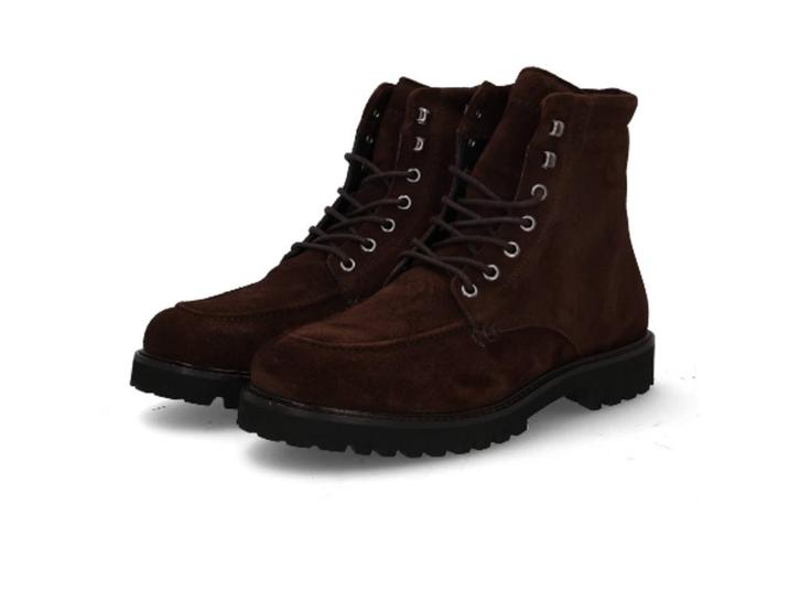 Nubikk Ethan Harvey - Boots - Donkerbruin Suède - Maat 45, Kleding | Dames, Overige Dameskleding, Nieuw, Verzenden