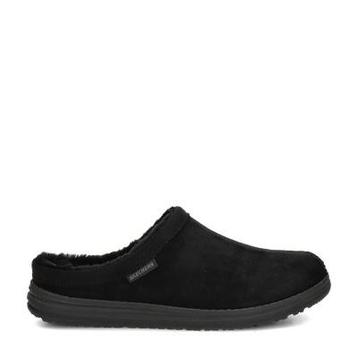 Skechers Melson pantoffels voor heren in het Zwart beschikbaar voor biedingen