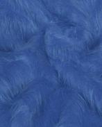 Imitatie Bont Langharig Kobalt, Nieuw, Blauw