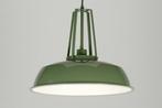 Rietveld Hanglampen - Groen - Metaal, Huis en Inrichting, Lampen | Hanglampen, Verzenden, Nieuw