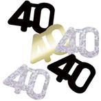 40 Jaar Confetti Zak 14gr, Verzenden, Nieuw