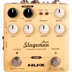 NUX NAP-5 Stageman Floor Acoustic Preamp + DI, Muziek en Instrumenten, Versterkers | Bas en Gitaar, Verzenden, Nieuw