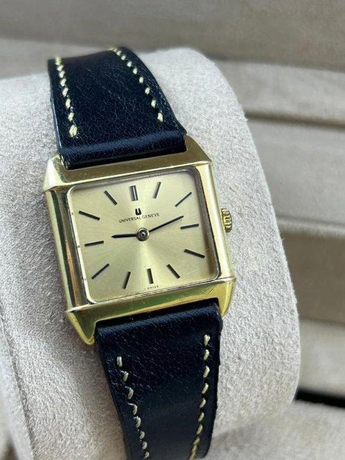 Universal Genève - Square Vintage - Zonder Minimumprijs -, Sieraden, Tassen en Uiterlijk, Horloges | Heren