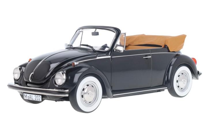 Volkswagen Kever 1303 Cabriolet 188533 Norev  Modelauto 1:18, Hobby en Vrije tijd, Modelauto's | 1:18, Verzenden