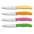 Victorinox schilmes 8 cm RVS glad set van 4, Nieuw