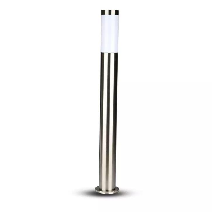 LED buitenlamp - 80cm - RVS pilaar - BOLLARD E27, Hobby en Vrije tijd, Elektronica-componenten, Nieuw, Ophalen of Verzenden