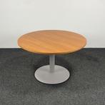 Ronde Zit-Sta Tafel - Houten Blad | 72 - 114 cm Hoog, Ophalen of Verzenden, Gebruikt