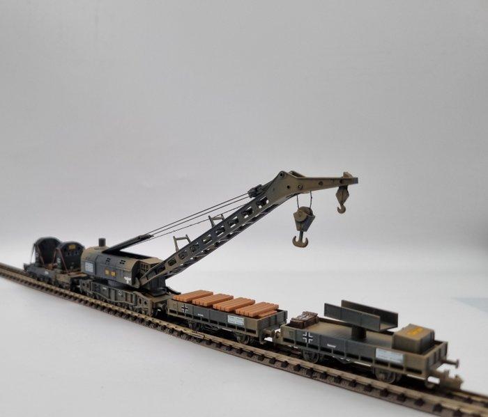 Fleischmann N - Modeltrein (4) - Wehrmacht -, Hobby en Vrije tijd, Modeltreinen | N-Spoor