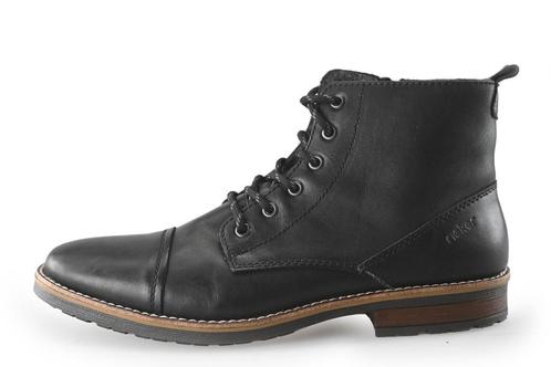 Rieker Veterboots in maat 42 Zwart | 10% extra korting, Kleding | Dames, Schoenen, Zwart, Zo goed als nieuw, Overige typen, Verzenden