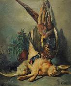 G. Rossi (XIX) - Natura Morta di Caccia - NO RESERVE, Antiek en Kunst, Kunst | Schilderijen | Klassiek