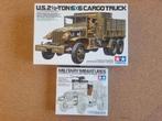 Tamiya 35218 2½-Ton 6×6 Cargo Truck 1:35 + Tamiya 35231, Hobby en Vrije tijd, Verzenden, Nieuw, Tamiya