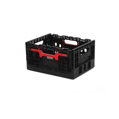 Wicked Smart Crate  Zwart met Rode Handgrepen, Fietsen en Brommers, Fietsaccessoires | Fietsmanden, Nieuw