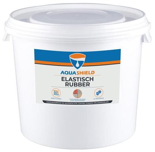 Aquashield Aquashield elastisch rubber 10 kg, zwart, emmer, Doe-het-zelf en Verbouw, Dakpannen en Dakbedekking, Nieuw, Verzenden