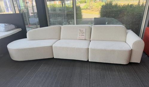 Hoekbank Sumatra gebroken wit 3 delig sofa zithoek modern, Huis en Inrichting, Banken | Bankstellen, 300 cm of meer, 75 tot 100 cm