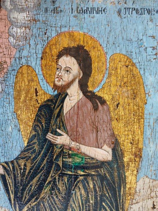 Icoon - Johannes de Voorloper - Hout, Antiek en Kunst, Kunst | Niet-Westerse kunst