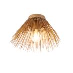 Art Deco plafondlamp goud - Broom, Nieuw, Overige materialen, Landelijk