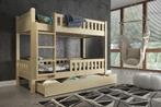 Rockwood® Stapelbed Tom Naturel Inclusief 3 lattenbodems  en, Kinderen en Baby's, Nieuw, Stapelbed, Ophalen of Verzenden