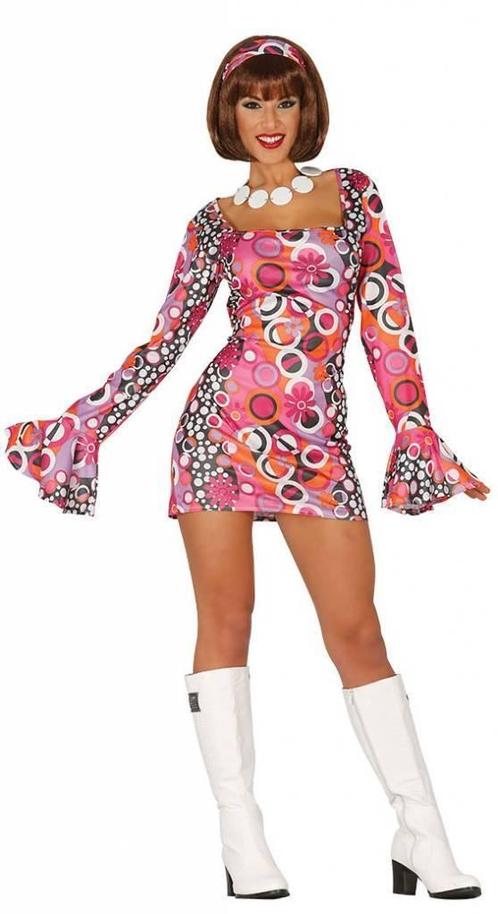 Disco Kostuum 70s Dames, Kleding | Dames, Carnavalskleding en Feestkleding, Nieuw, Verzenden