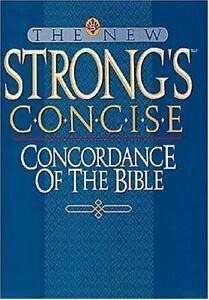 The New Strong's Concise Concordance of the Bible By James, Boeken, Godsdienst en Theologie, Zo goed als nieuw, Verzenden