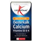 3x Lucovitaal Oesterkalk Calcium Vitamine D3 & K 100 tablett, Nieuw, Verzenden