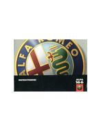 1998 ALFA ROMEO 166 INSTRUCTIEBOEKJE NEDERLANDS