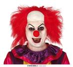 Halloween Pruik Clown Rood, Verzenden, Nieuw