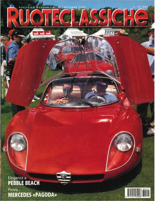 1998 RUOTECLASSICHE MAGAZINE 121 ITALIAANS, Boeken, Auto's | Folders en Tijdschriften