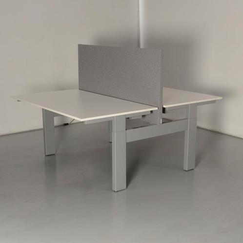 Voortman benchwerkplek, wit blad, 140 x 80 cm (2x), hoogte, Huis en Inrichting, Bureaus, Ophalen of Verzenden