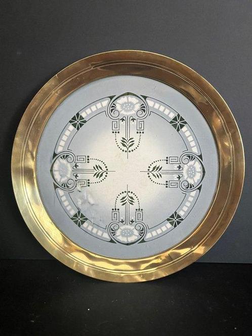 Schaal (2) - Messing, Porselein - Vaas, Antiek en Kunst, Kunst | Designobjecten