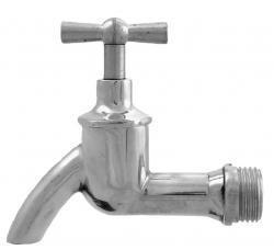 Tapkraan Met Kruk 1/2 Chroom, Doe-het-zelf en Verbouw, Sanitair, Ophalen of Verzenden