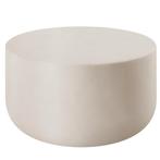 Ronde salontafel Ronan, voor binnen & buiten, 80x39,5 cm - w, Verzenden, Nieuw