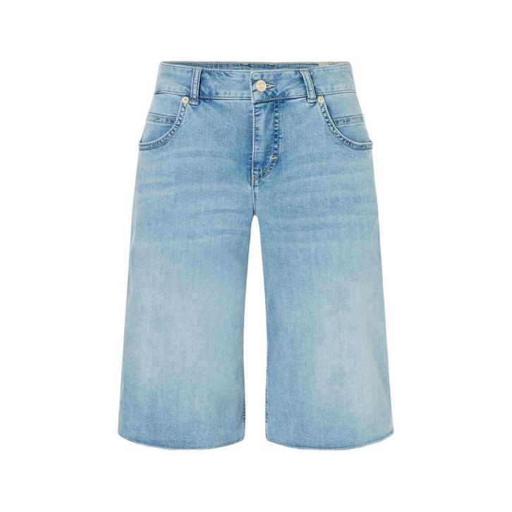 MAC • Rich Bermuda lichtblauw • 38, Kleding | Dames, Broeken en Pantalons, Blauw, Nieuw, Maat 38/40 (M), Verzenden