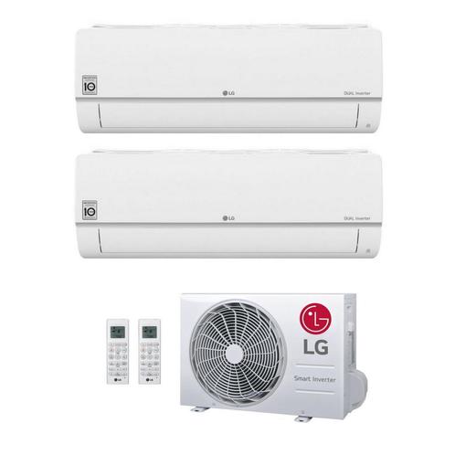 LG Duo Split Systeem 2,5 kW + 3,5 kW inclusief montage, Witgoed en Apparatuur, Airco's, Koelen en Ontvochtigen, Ventileren, Verwarmen